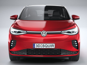 Volkswagen ID5 GTX 2022 3D 모델