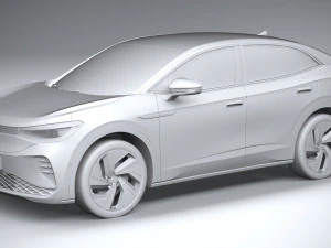 Volkswagen ID5 GTX 2022 3D Model