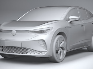 Volkswagen ID5 GTX 2022 3D 모델