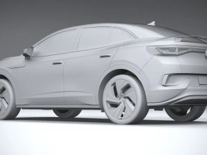 Volkswagen ID5 GTX 2022 3D Model