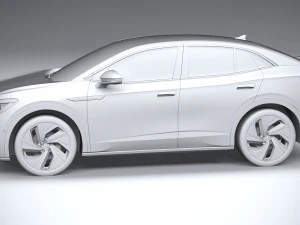 Volkswagen ID5 GTX 2022 3D Model
