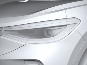 Volkswagen ID5 GTX 2022 3D 모델
