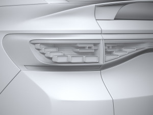 Volkswagen ID5 GTX 2022 3D 모델