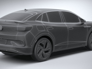 Volkswagen ID5 GTX 2022 3D 모델