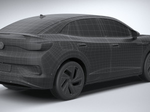 Volkswagen ID5 GTX 2022 3D 모델