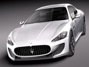 Maserati GranTurismo MC Stradale 2012 3D Model