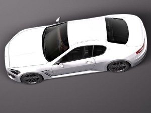 Maserati GranTurismo MC Stradale 2012 3D Model