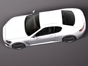 Maserati GranTurismo MC Stradale 2012 3D Model