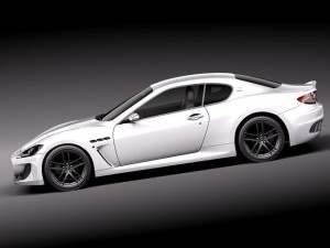 Maserati GranTurismo MC Stradale 2012 3D Model