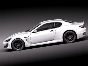 Maserati GranTurismo MC Stradale 2012 3D Model