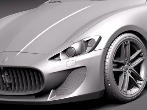 Maserati GranTurismo MC Stradale 2012 3D Model