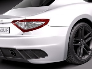 Maserati GranTurismo MC Stradale 2012 3D Model