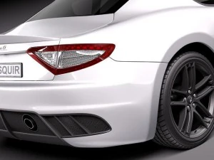 Maserati GranTurismo MC Stradale 2012 3D Model