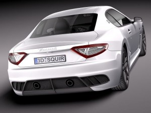 Maserati GranTurismo MC Stradale 2012 3D Model
