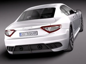 Maserati GranTurismo MC Stradale 2012 3D Model