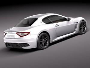 Maserati GranTurismo MC Stradale 2012 3D Model