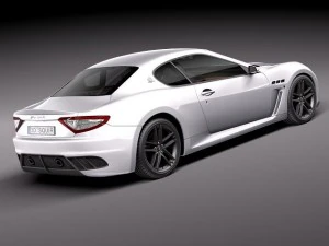 Maserati GranTurismo MC Stradale 2012 3D Model
