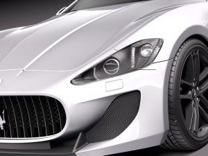 Maserati GranTurismo MC Stradale 2012 3D Model