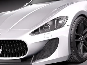 Maserati GranTurismo MC Stradale 2012 3D Model