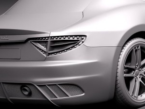 Maserati GranTurismo MC Stradale 2012 3D Model