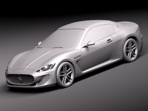 Maserati GranTurismo MC Stradale 2012 3D Model