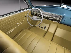 Mercury Coupe 1950 3D Model