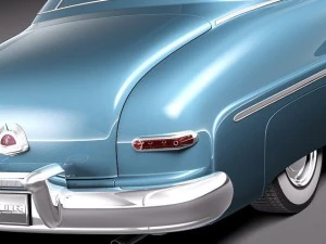 Mercury Coupe 1950 3D Model