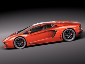 Aventador 2012-2014 3D Model