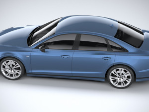 Audi A8 S-line 2022 3D मॉडल