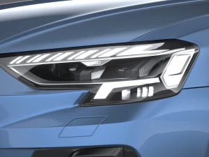 Audi A8 S-line 2022 3D Model