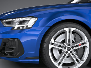 Audi S8 2022 3Dモデル