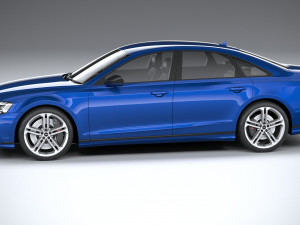 Audi S8 2022 3Dモデル