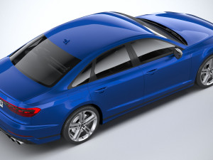 Audi S8 2022 3Dモデル