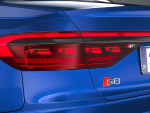 Audi S8 2022 3Dモデル