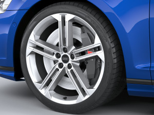 Audi S8 2022 3Dモデル