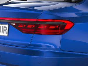 Audi S8 2022 3Dモデル