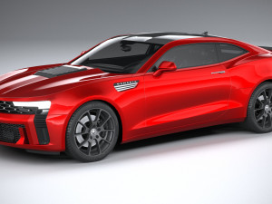 Generic Muscle 2022 lowpoly Model 3D