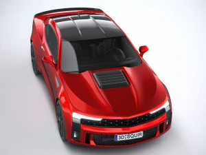Generic Muscle 2022 lowpoly 3D Model
