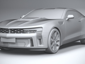 Generic Muscle 2022 lowpoly 3D Model