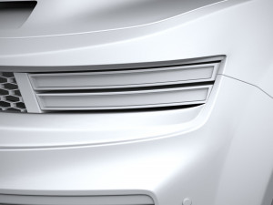 Generic Muscle Sedan 2022 3D 模型