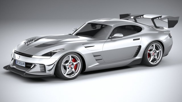Generic Racecar 2022 Model 3D .c4d .max .obj .3ds .fbx .stl .blend 