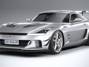 Generic Racecar 2022 Model 3D