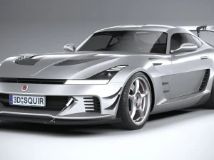 Generic Racecar 2022 3D Model