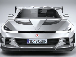 Generic Racecar 2022 3D Model