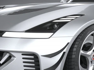 Generic Racecar 2022 3D Model