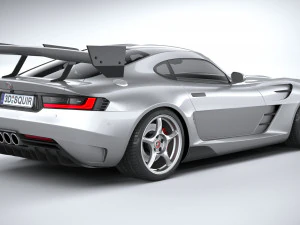 Generic Racecar 2022 3D Model