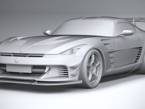 Generic Racecar 2022 Model 3D