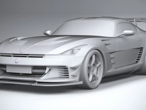 Generic Racecar 2022 3D Model