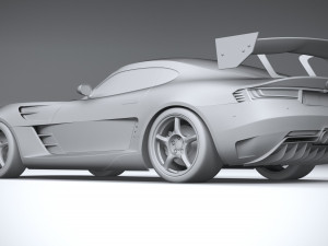 Generic Racecar 2022 Model 3D