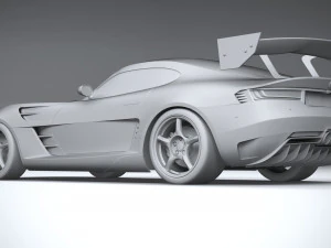 Generic Racecar 2022 3D Model
